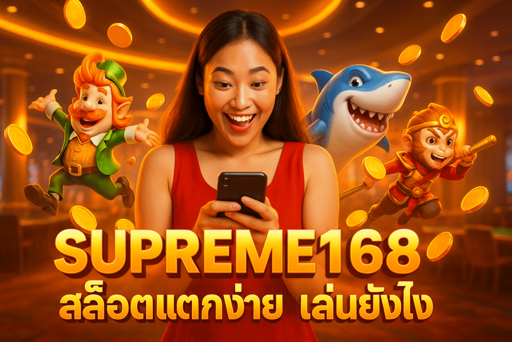 SUPREME168 สล็อตแตกง่าย เล่นยังไง