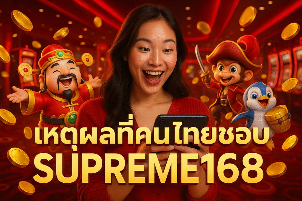 เหตุผลที่คนไทยชอบ SUPREME168